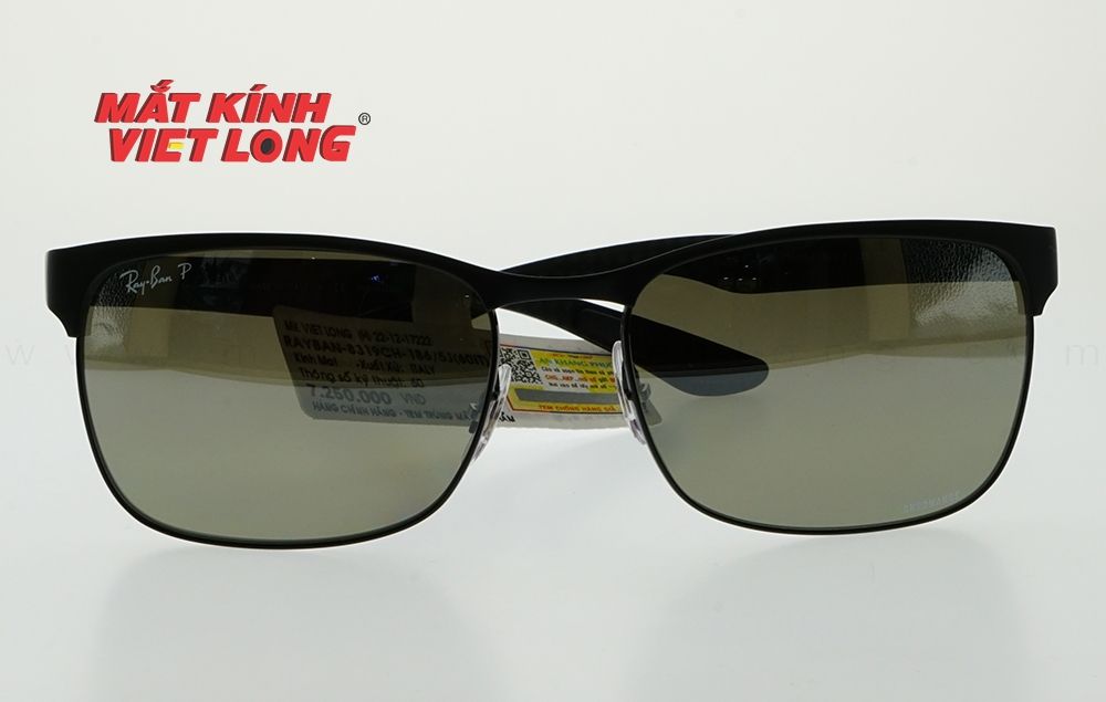  KÍNH MÁT RAYBAN RB8319CH-186/5J 60-18 