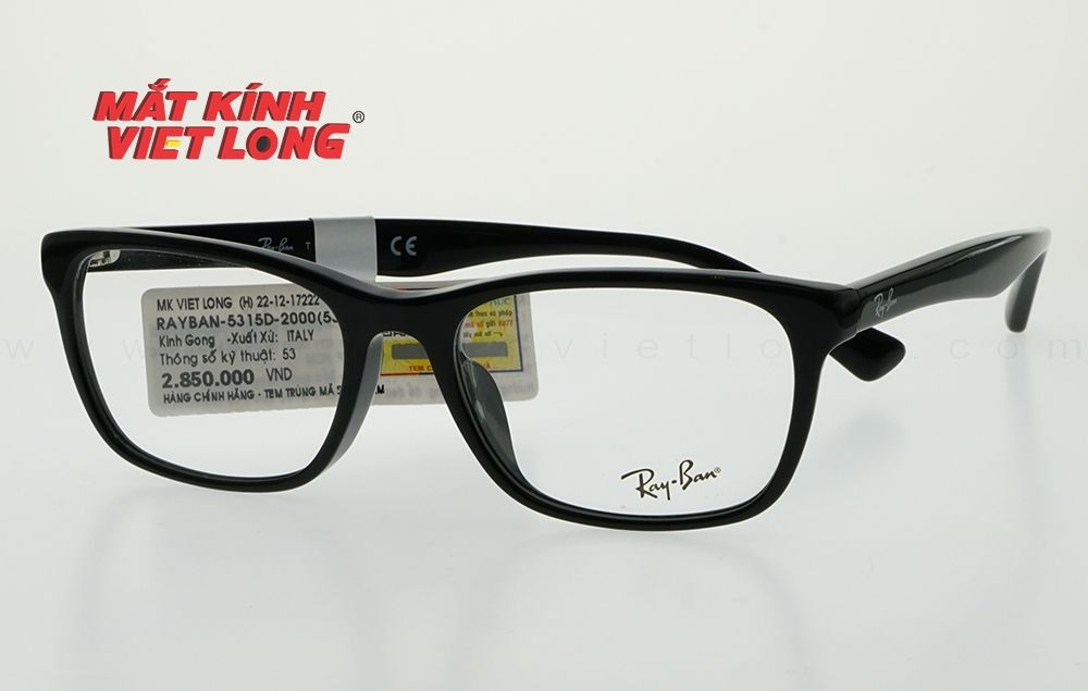  GỌNG KÍNH RAYBAN RB5315D-2000 53-17 