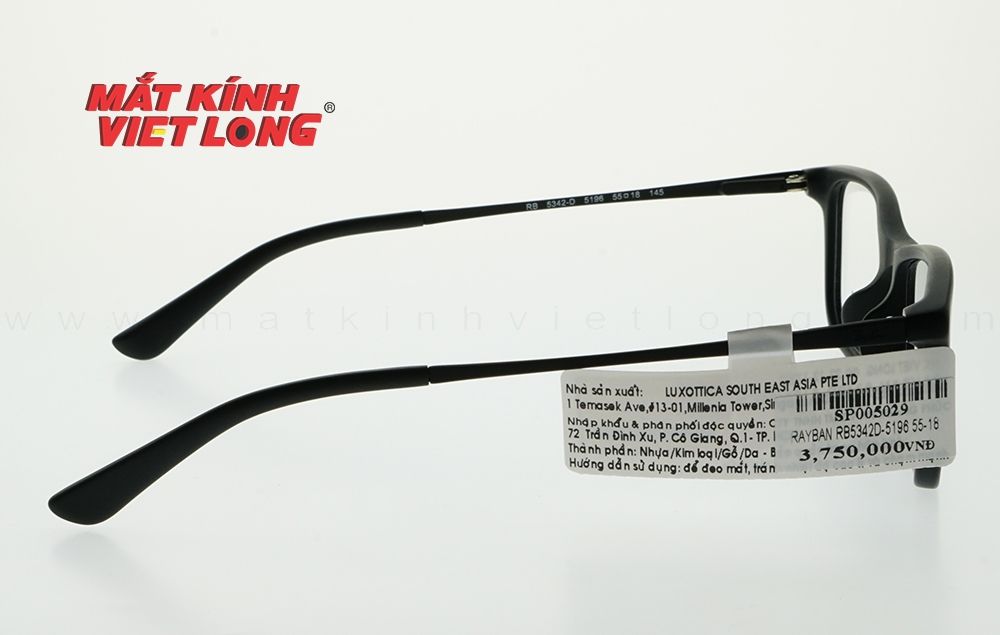  GỌNG KÍNH RAYBAN RB5342D-5196 55-18 