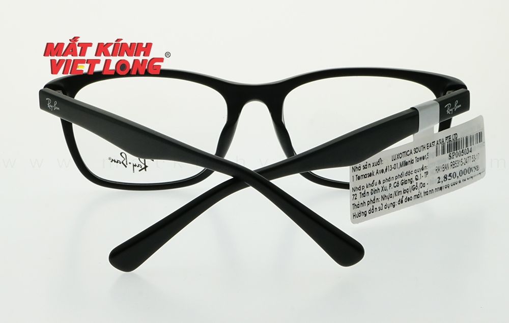  GỌNG KÍNH RAYBAN RB5315-2477 53-17 