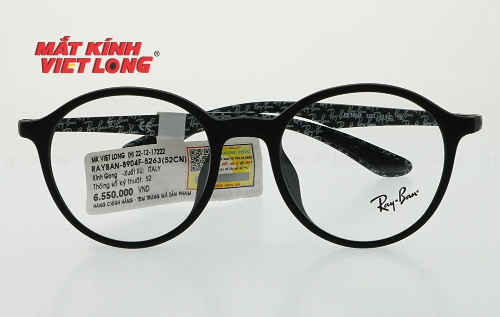  GỌNG KÍNH RAYBAN RB8904F-5263 52-20 