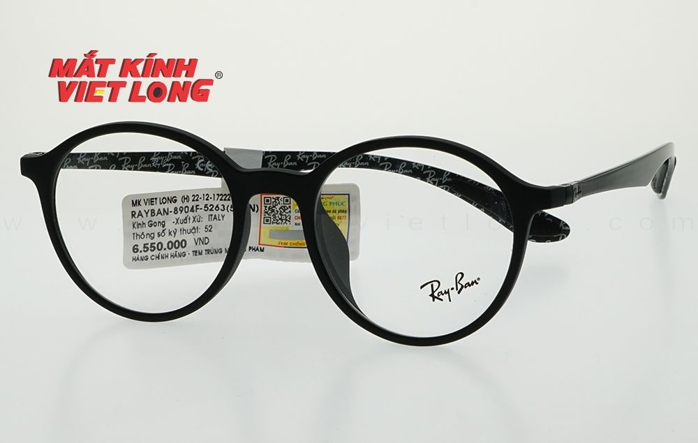  GỌNG KÍNH RAYBAN RB8904F-5263 52-20 