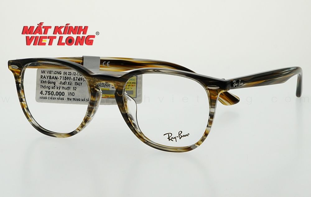  GỌNG KÍNH RAYBAN RB7159F-5749 52-20 