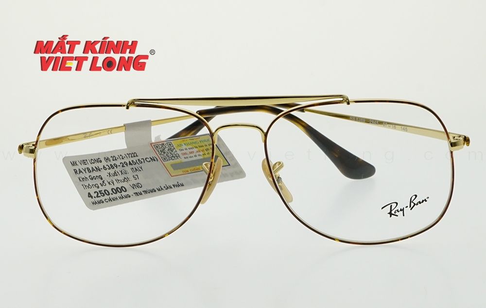  GỌNG KÍNH RAYBAN RB6389-2945 57-16 