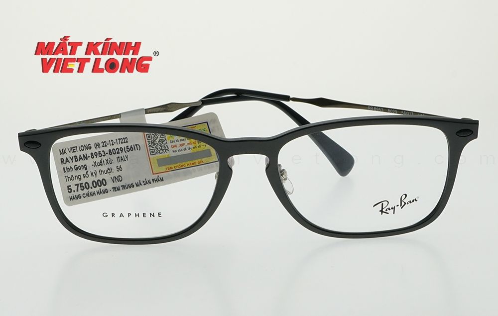  GỌNG KÍNH RAYBAN RB8953-8029 56-17 