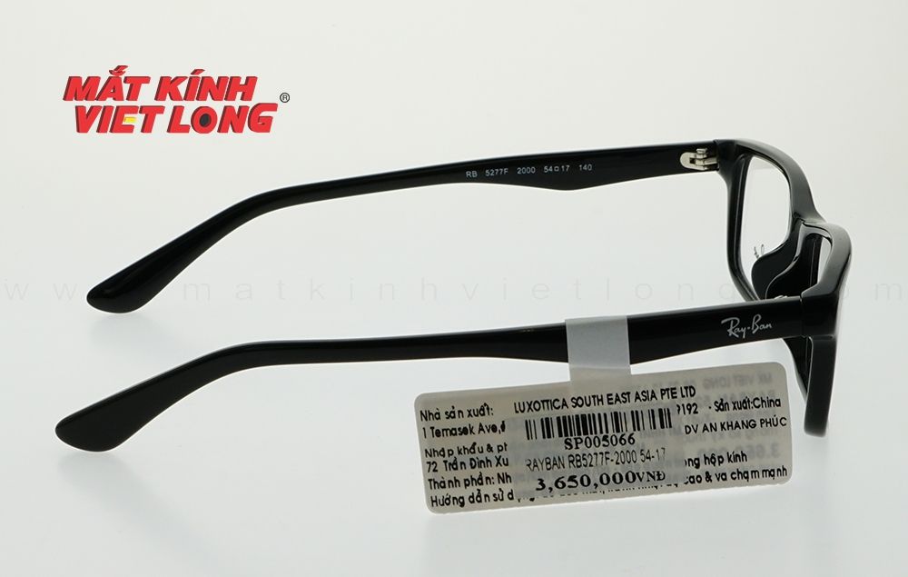  GỌNG KÍNH RAYBAN RB5277F-2000 54-17 