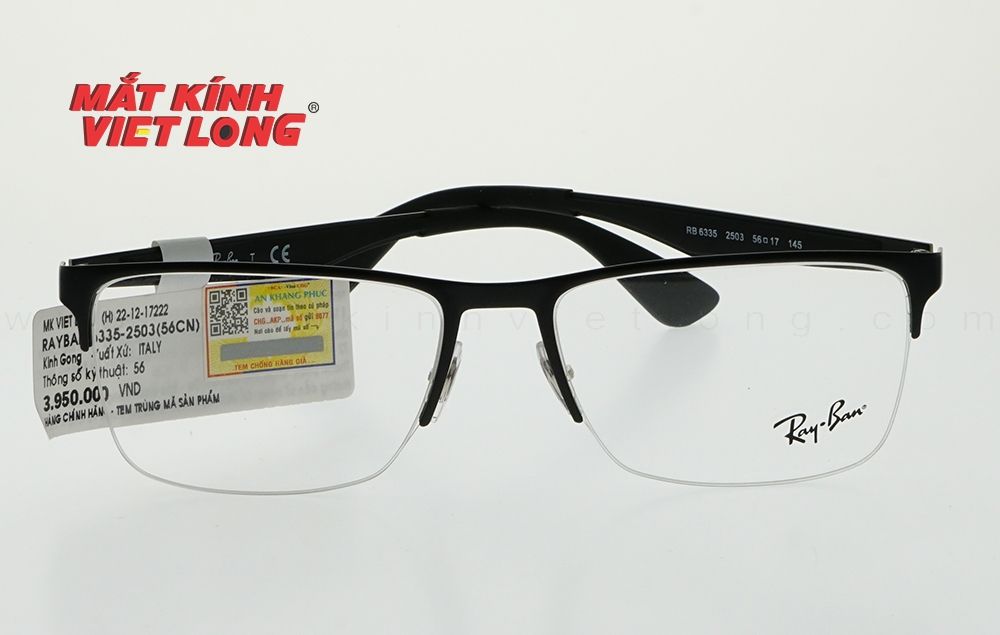  GỌNG KÍNH RAYBAN RB6335-2503 56-17 