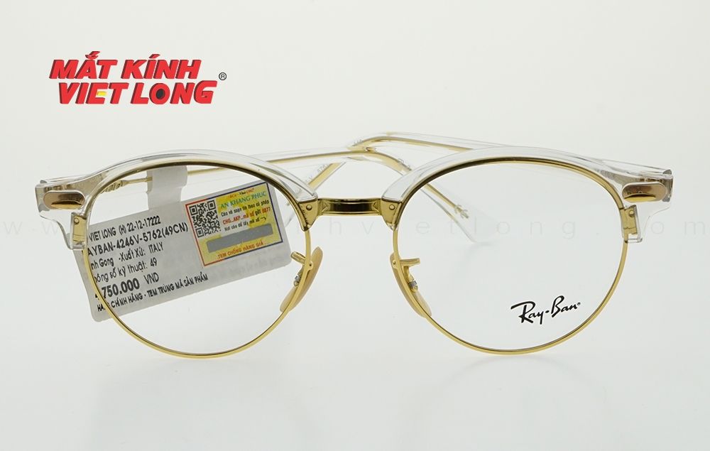  GỌNG KÍNH RAYBAN RB4246V-5762 49-19 