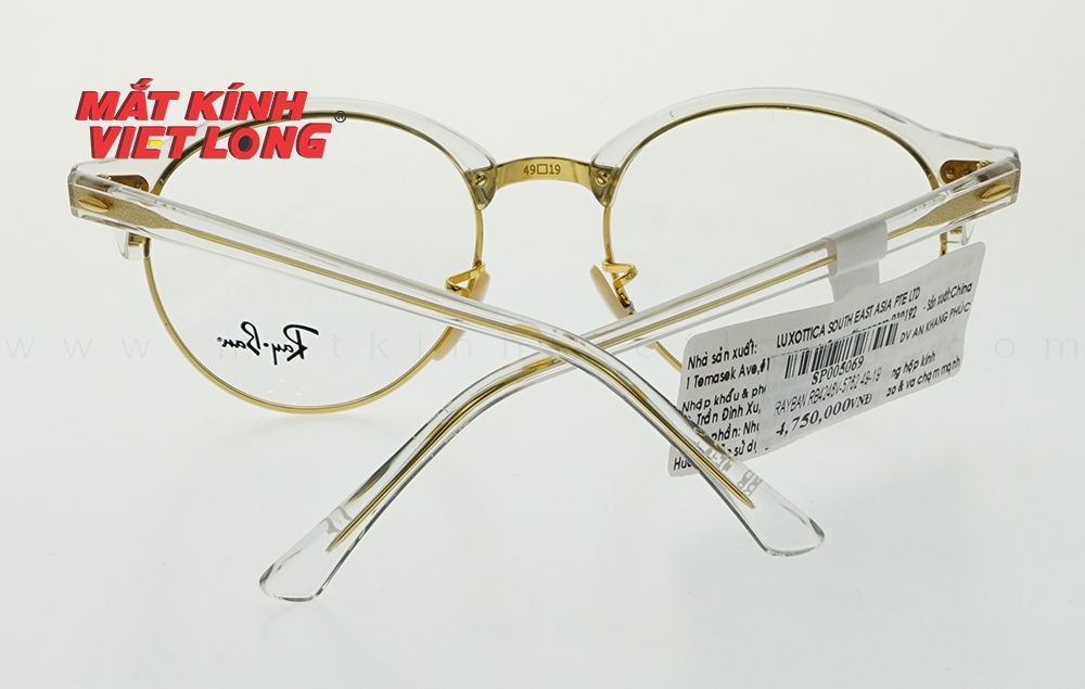  GỌNG KÍNH RAYBAN RB4246V-5762 49-19 