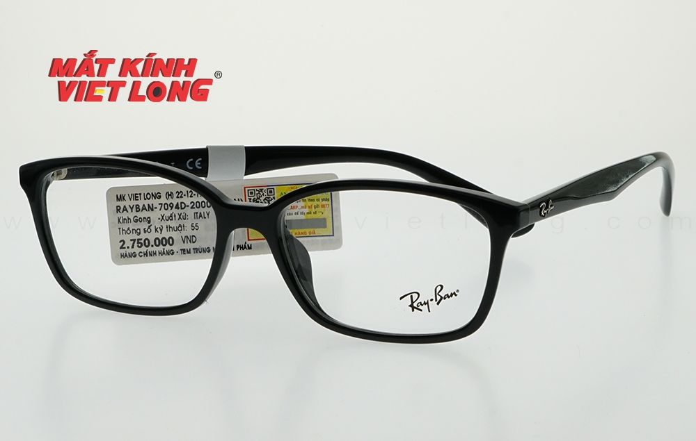  GỌNG KÍNH RAYBAN RB7094D-2000 55-16 