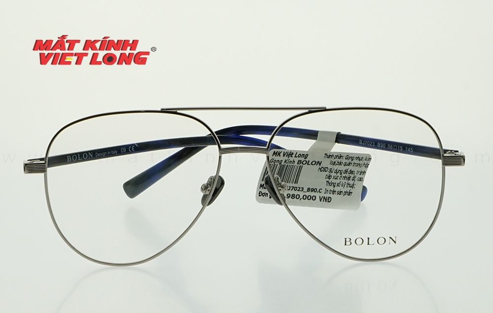  GỌNG KÍNH BOLON BJ7023-B90 56-15 