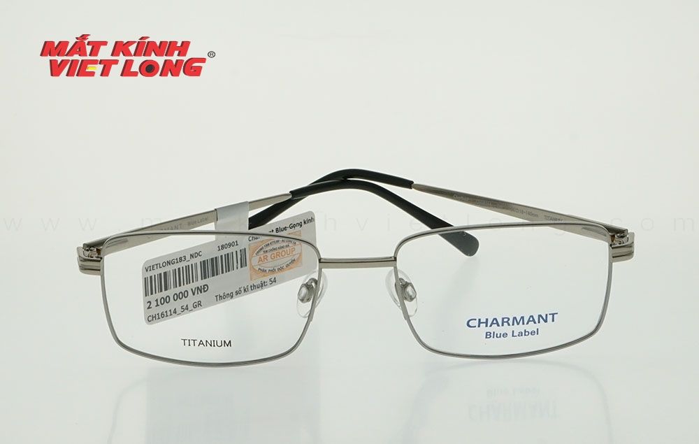  GỌNG KÍNH CHARMANT CH16114-GR 54-18 