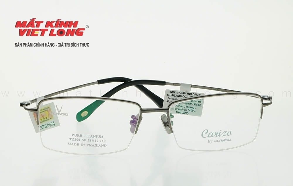 GỌNG KÍNH CARIZO TI2001-C3 58-17