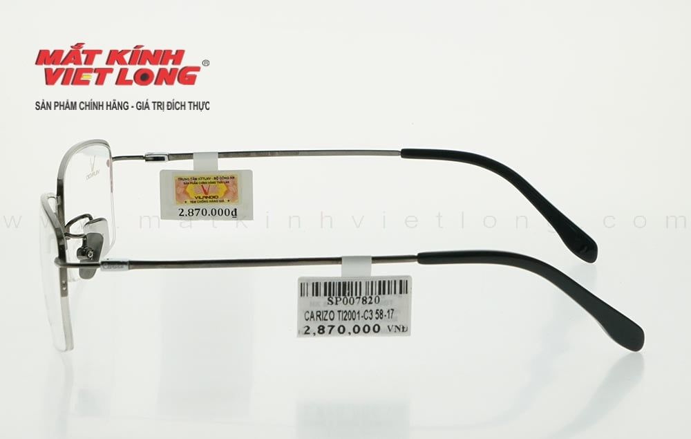 GỌNG KÍNH CARIZO TI2001-C3 58-17