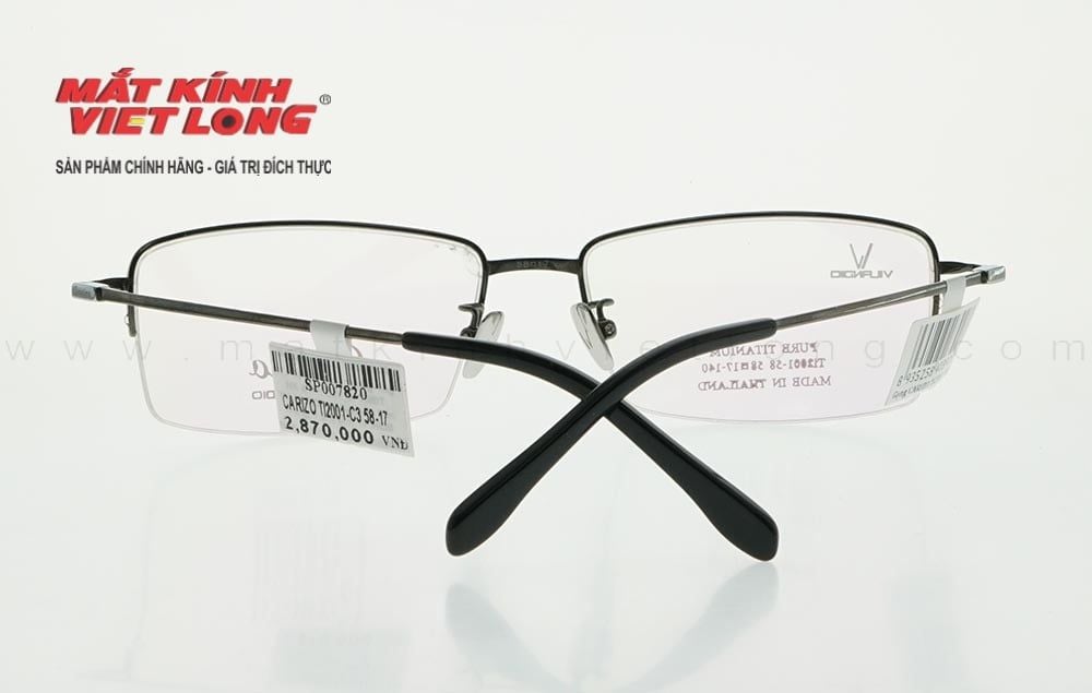 GỌNG KÍNH CARIZO TI2001-C3 58-17