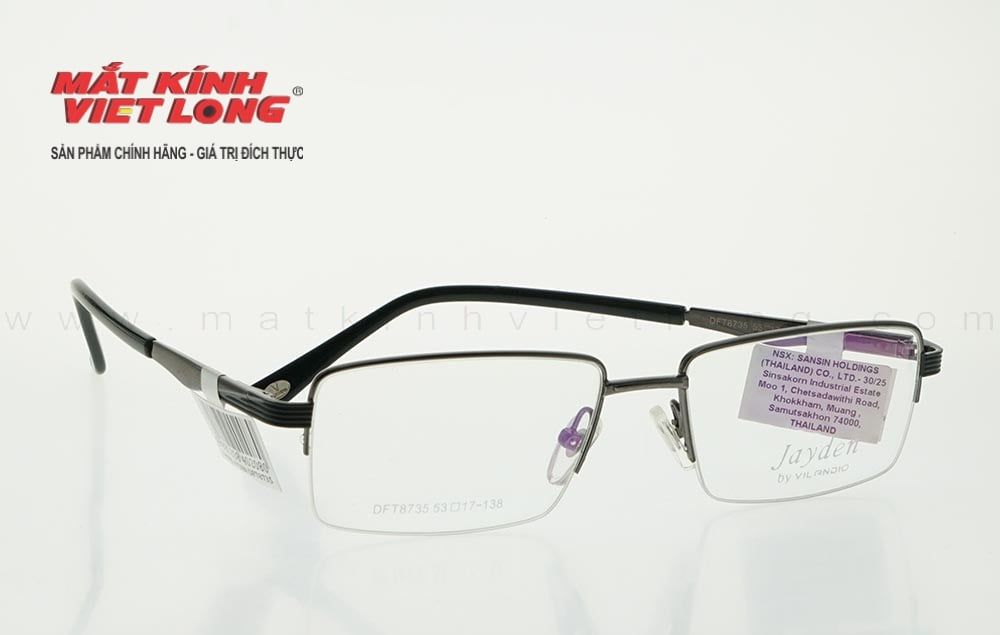GỌNG KÍNH JAYDEN DFT8735-C4 53-17