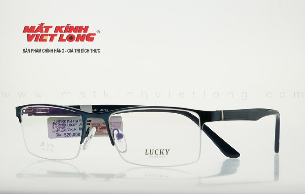  GỌNG KÍNH LUCKY LK6020-BLA 53-17 