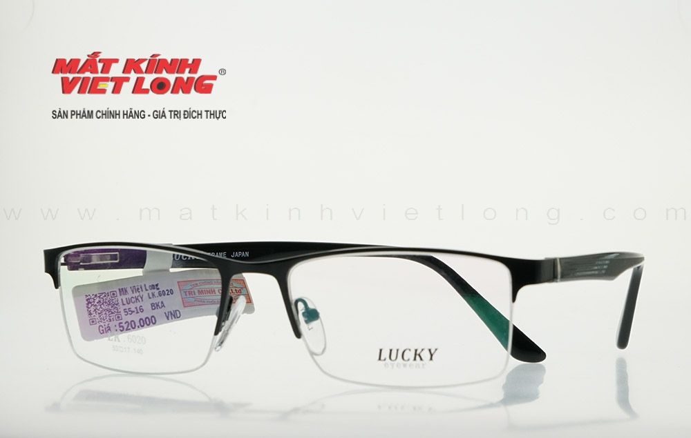  GỌNG KÍNH LUCKY LK6020-BKA 53-17 