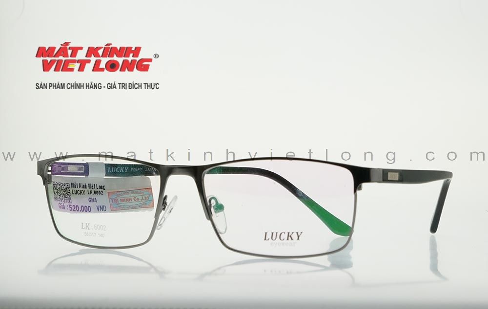  GỌNG KÍNH LUCKY LK6002-GNA 56-17 