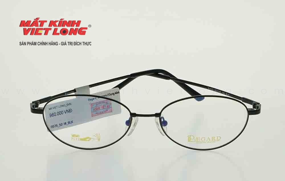  GỌNG KÍNH REGARD R575-BLK 52-18 