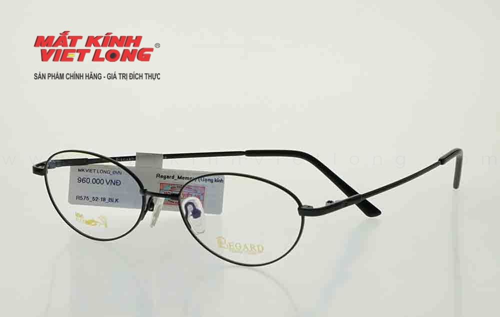  GỌNG KÍNH REGARD R575-BLK 52-18 