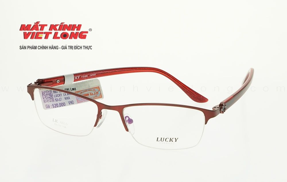  GỌNG KÍNH LUCKY LK6016-WNA 53-17 