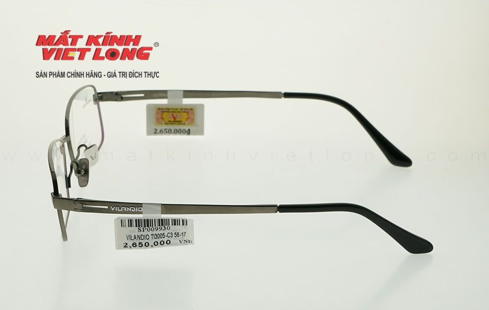 GỌNG KÍNH VILANDIO TI3005-C3 56-17