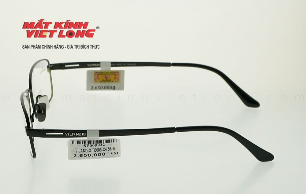 GỌNG KÍNH VILANDIO TI3005-C4 56-17