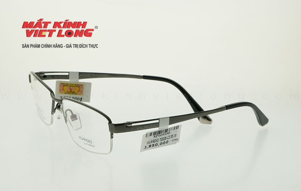 GỌNG KÍNH VILANDIO TI2026-C3 55-16