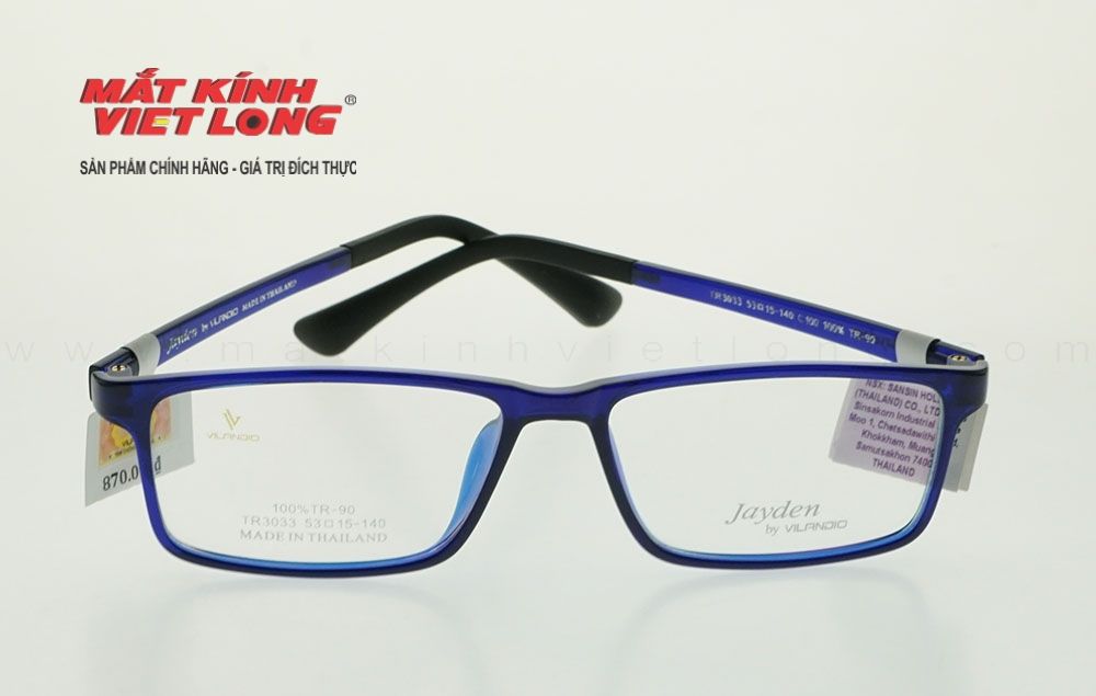GỌNG KÍNH JAYDEN TR3033-C100 53-15