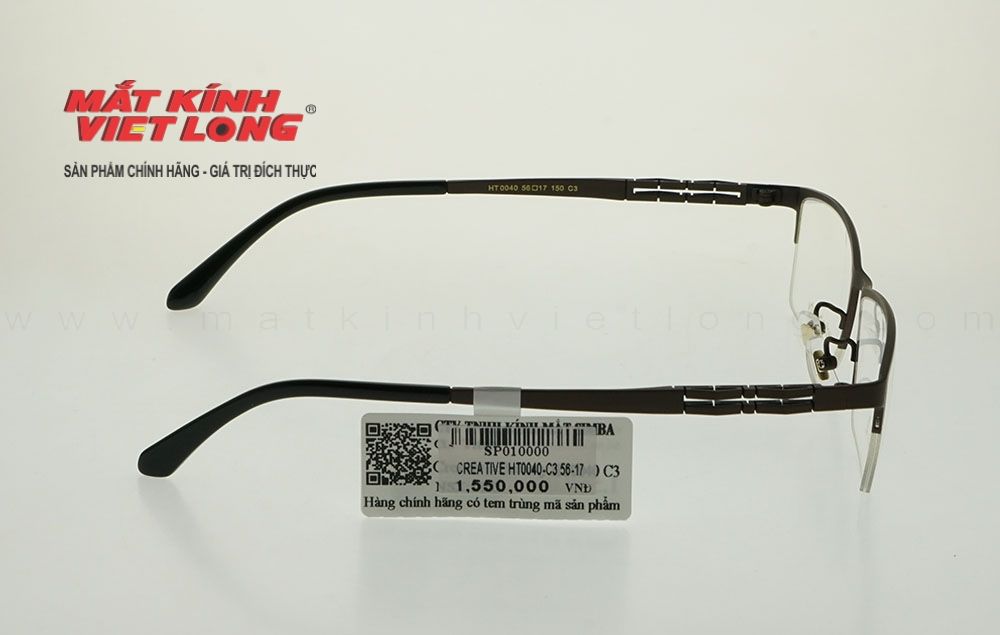 GỌNG KÍNH CREATIVE HT0040-C3 56-17
