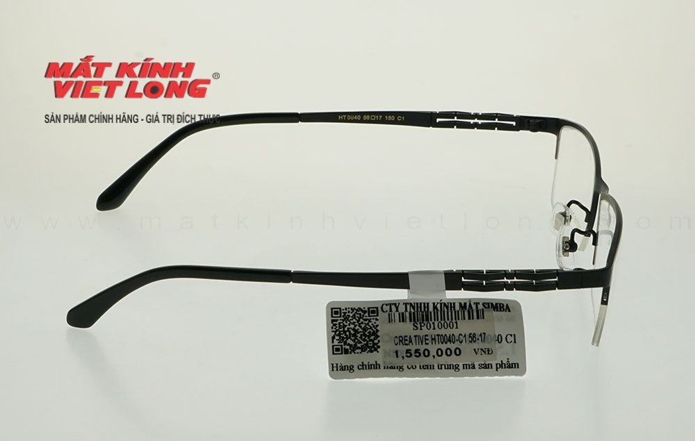 GỌNG KÍNH CREATIVE HT0040-C1 56-17