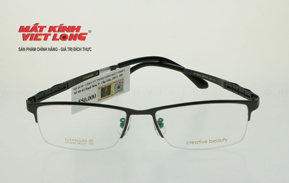 GỌNG KÍNH CREATIVE HT0040-C2 56-17