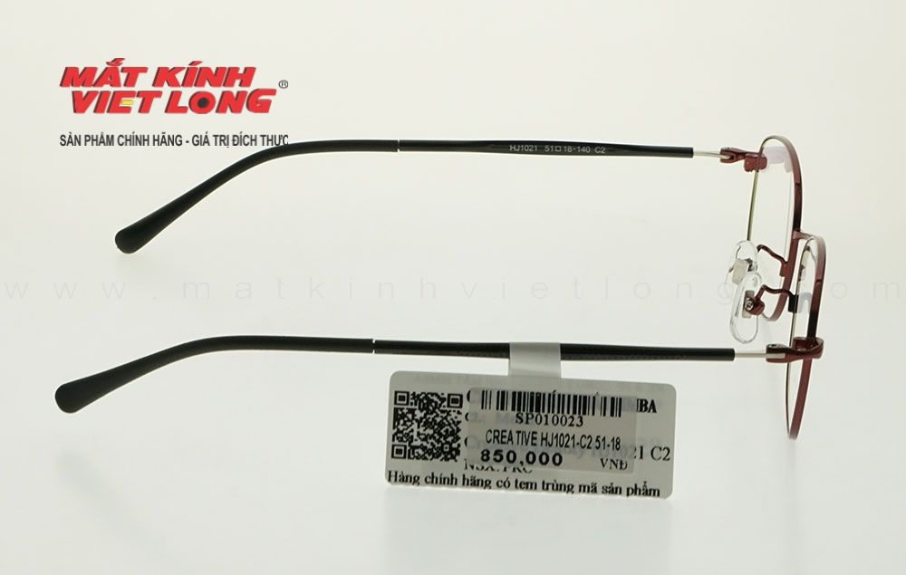 GỌNG KÍNH CREATIVE HJ1021-C2 51-18