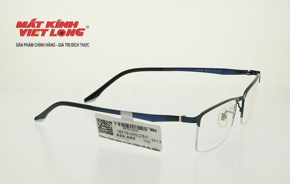 GỌNG KÍNH CREATIVE HJ1010-C3 55-17