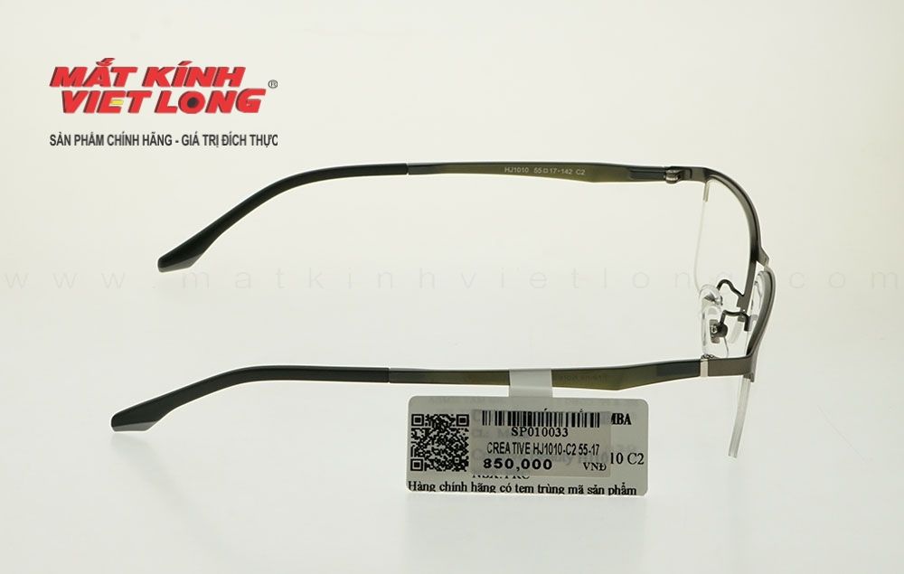 GỌNG KÍNH CREATIVE HJ1010-C2 55-17