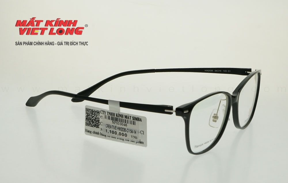 GỌNG KÍNH CREATIVE HW2036-C1 54-14