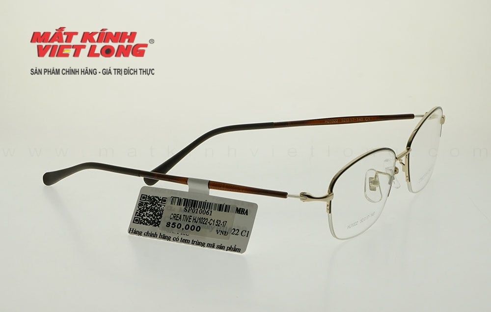 GỌNG KÍNH CREATIVE HJ1022-C1 52-17