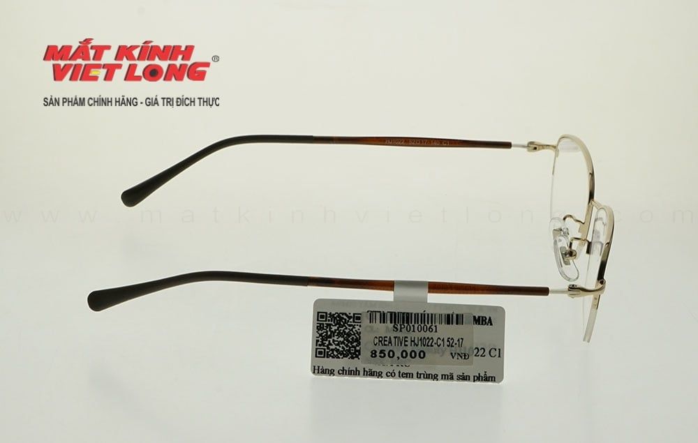 GỌNG KÍNH CREATIVE HJ1022-C1 52-17
