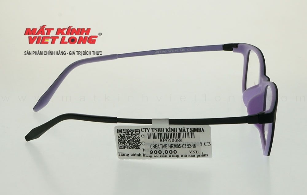 GỌNG KÍNH CREATIVE HR3005-C3 52-16