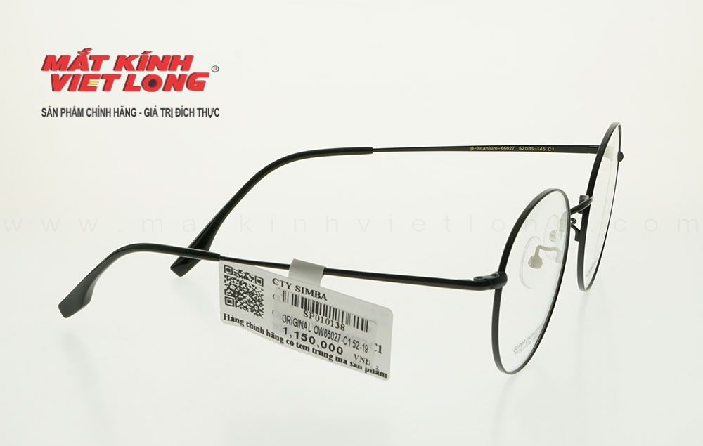 GỌNG KÍNH ORIGINAL OW66027-C1 52-19