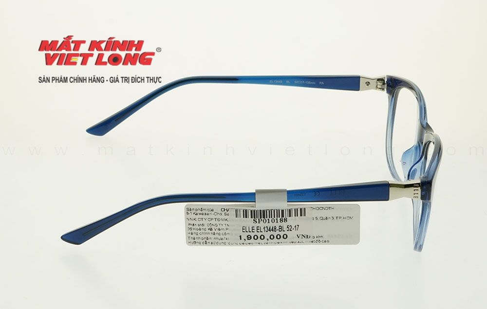 GỌNG KÍNH ELLE EL13448-BL 52-17