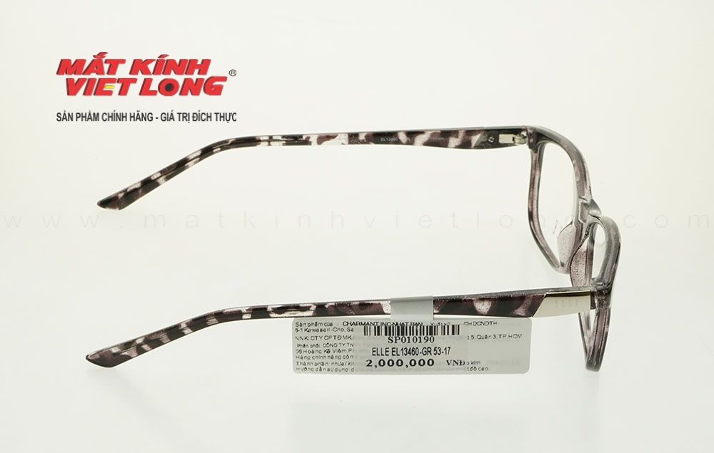 GỌNG KÍNH ELLE EL13460-GR 53-17