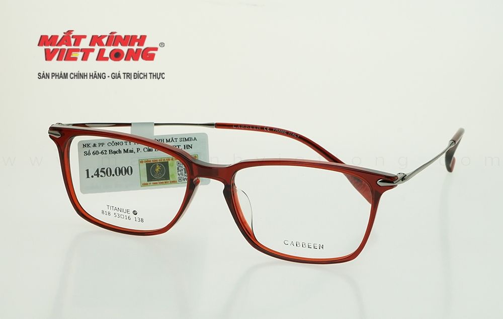 GỌNG KÍNH CABBEEN CB818-C2 53-16