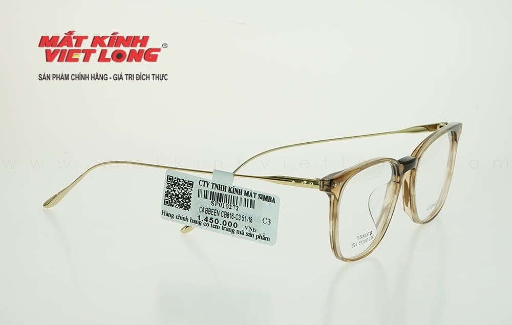 GỌNG KÍNH CABBEEN CB816-C3 51-18