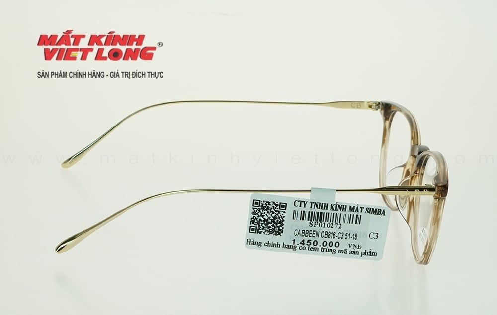 GỌNG KÍNH CABBEEN CB816-C3 51-18