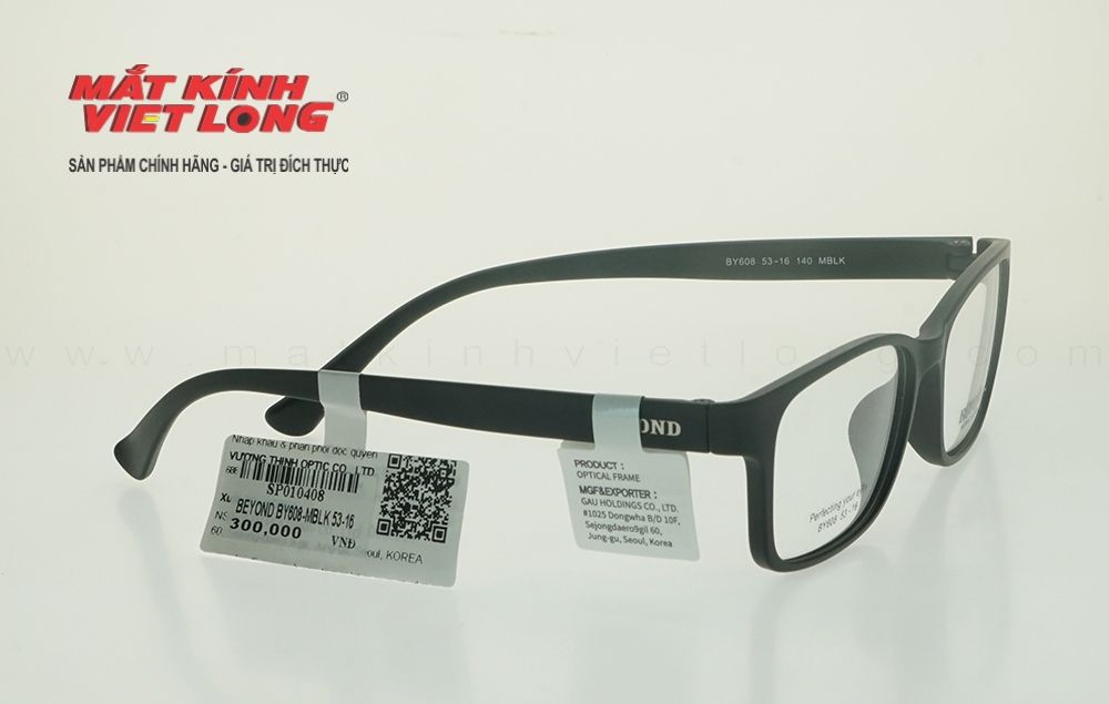 GỌNG KÍNH BEYOND BY608-MBLK 53-16