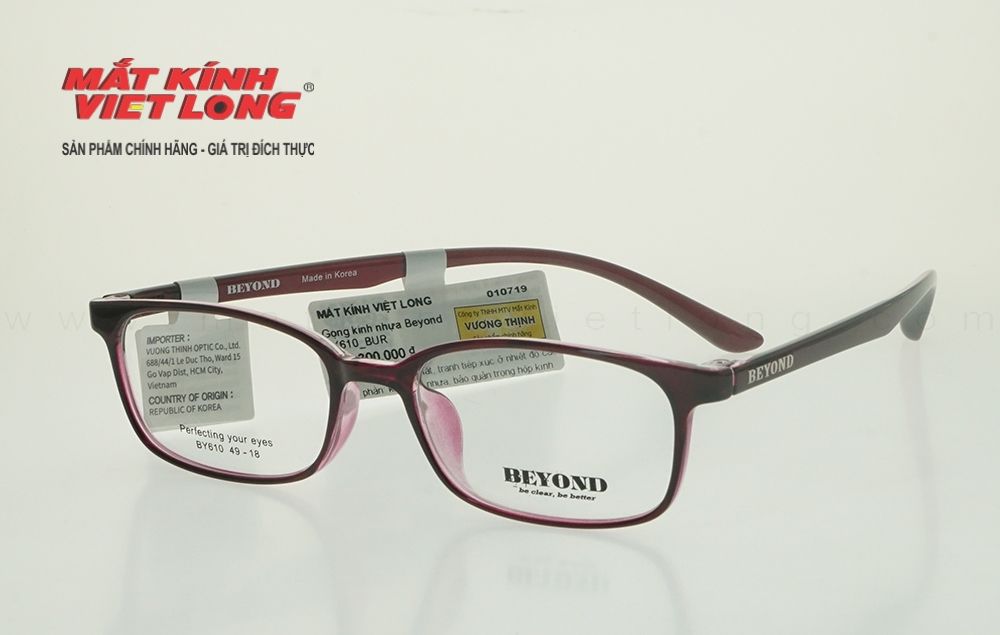 GỌNG KÍNH BEYOND BY610-BUR 49-18