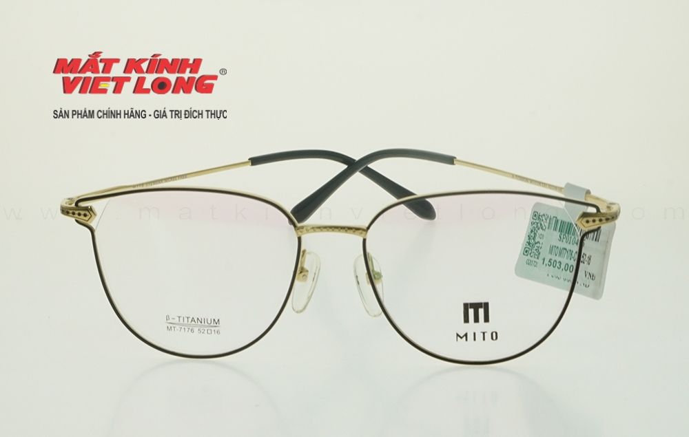 GỌNG KÍNH MITO MT7176-C01 52-16