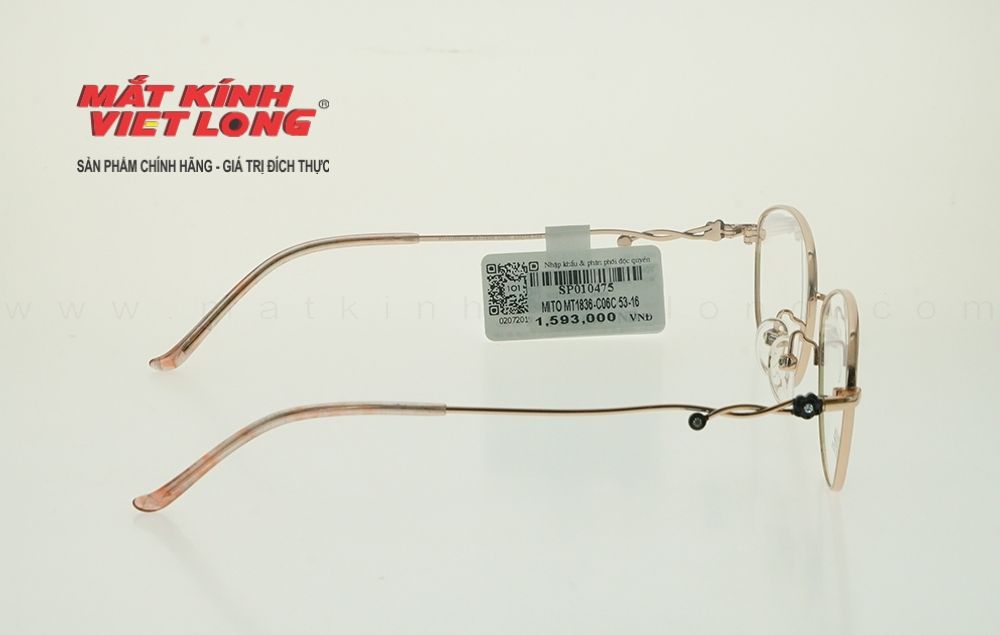 GỌNG KÍNH MITO MT1836-C06C 53-16